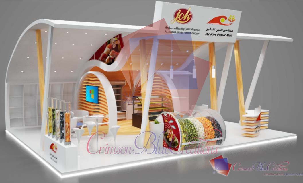 Exhibitions Stand design by Crimson Blue Creations in Dubai, Sharjah, Ajman